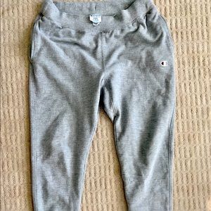 Champion reverse weave joggers (grey/large)